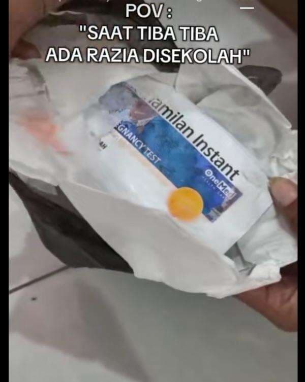 Viral Guru Temukan Testpack Positif di Sekolah, Siswa Dites Gegara Tak Ada yang Mengaku