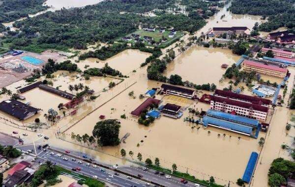 Banjir Besar Landa Malaysia, Rendam 7 Negara Bagian