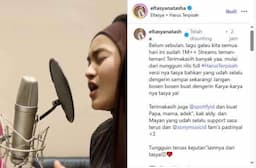 Lagu Harus Terpisah Viral di Indonesia dan Malaysia, Doa Eltasya Natasya Terkabul