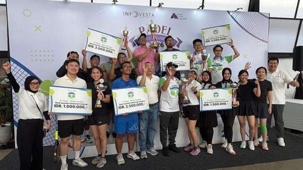 AEI Sukses Gelar Padel Tournament 2026, Sinergi Pasar Modal lewat Olahraga