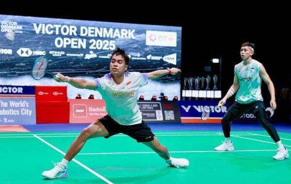 Hasil Denmark Open 2025: Kejutan! Rian/Rahmat Bungkat Jagoan Malaysia di Babak 32 Besar Hasil Denmark Open 2025: Kejutan! Rian/Rahmat Bungkat Jagoan Malaysia di Babak 32 Besar