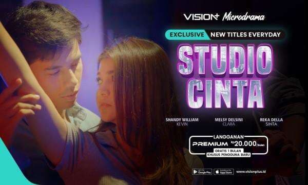 Sinopsis Microdrama Studio Cinta, Nonton Streaming di VISION+