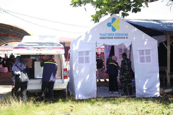 Kemenkes Catat 10 Penyakit Terbanyak di Pengungsian Sumbar, ISPA Paling Tinggi