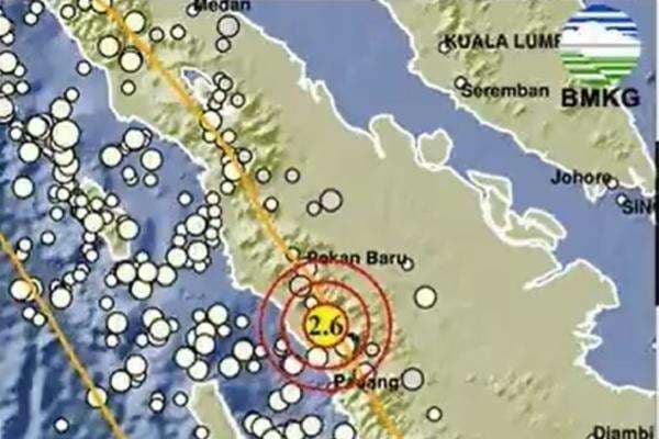 Gempa Hari Ini Guncang Bukittinggi Kedalaman 10 Km, Cek Magnitudonya!