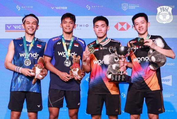 Kalah dari Raymond/Indra di Final Australia Open 2025, Fajar/Fikri: Kecewa tapi Bangga