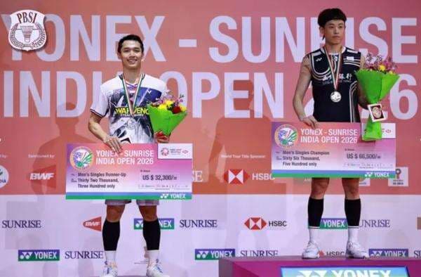 Gagal Taklukkan India Open 2026, Jonatan Christie Beberkan Kendala Non-Teknis di Final