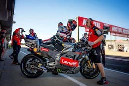 Finis Posisi 10 dan Sempat Jatuh, Francesco Bagnaia Puas dengan Hasil Tes Pascamusim MotoGP Valencia 2025