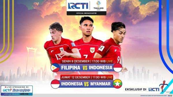 Jadwal Siaran Langsung Timnas Indonesia U-22 di SEA Games 2025, Eksklusif Hanya di RCTI!