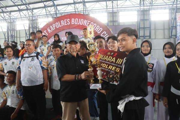 Kapolres Bojonegoro Cup 4 Ditutup, PSHT Sabet Juara Umum!