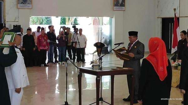 Bupati Kapuas Sampaikan Harapan kepada 145 Pejabat yang Baru Dilantik