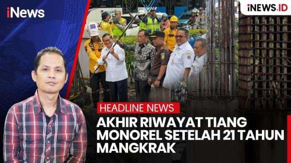 Akhir Riwayat Tiang Monorel Setelah 21 Tahun Mangkrak