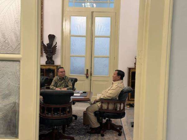 Prabowo-Dasco Bertemu di Istana, Bahas Kesejahteraan Ojol hingga Haji 2026