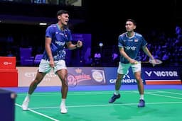 Reaksi Fajar/Fikri Berpeluang Lolos ke BWF World Tour Finals 2025, meski Baru Diduetkan di 7 Turnamen