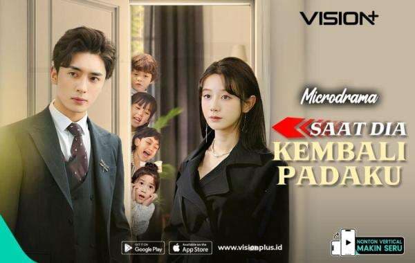 Kebenaran dan Cinta yang Terungkap di Microdrama Saat Dia Kembali Padaku VISION+