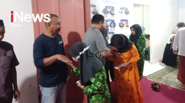 PWI Gowa Santuni Anak Yatim, Ajak Wartawan Buka Puasa Bersama
