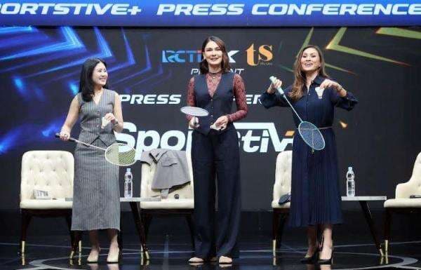 Sporstive+ Jadi Ajang Luna Maya Ajak Karyawan TS Media Giat Berolahraga
