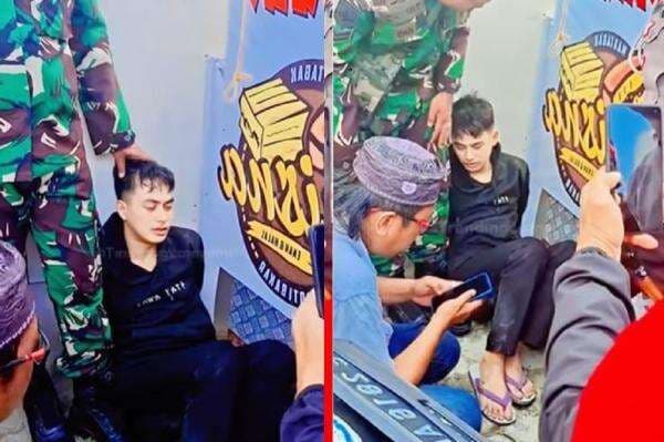 Viral Maling Ganteng Ditangkap TNI di Bandar Lampung, Netizen: Harusnya Jadi Seleb TikTok!