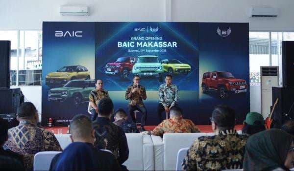 Ekspansi di Indonesia, BAIC Bangun Jaringan Dealer Ke-14 di Sulawesi