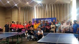 Semarak HUT ke-36 MNC Group: Turnamen Tenis Meja Penuh Antusias, Ajang Perkuat Kebersamaan Karyawan