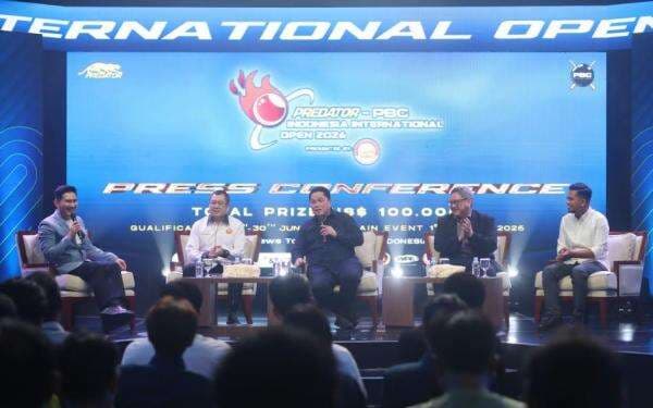 Menpora  Erick Thohir Sambut Baik Predator PBC Indonesian International Open 2026, Sebut Kolaborasi Jadi Kunci