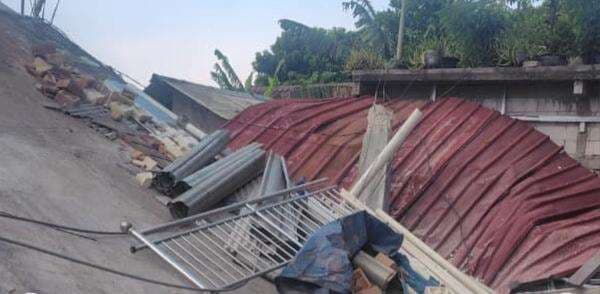 Ngeri! Bangunan Lahan Parkir Dua Lantai Milik Warga Koja Jakut Roboh