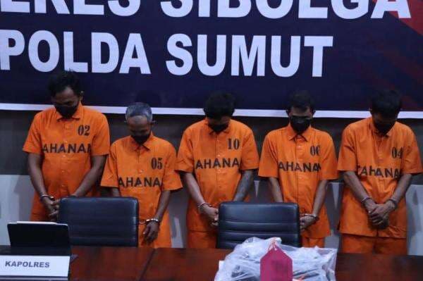 5 Pengeroyok Mahasiswa Tidur di Masjid Sibolga hingga Tewas Terancam 15 Tahun Penjara