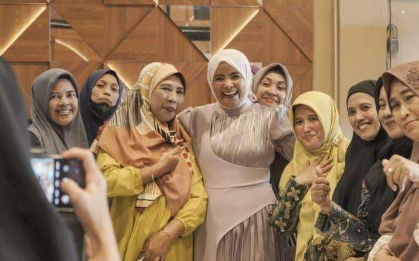 Suhartina Bohari Gelar Halal Bihalal, Pererat Silaturahmi dengan Komunitas dan Kader Golkar Maros