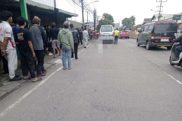 Kecelakaan di Ungaran Semarang, Ibu Tewas Jatuh dari Motor saat Dibonceng Anak