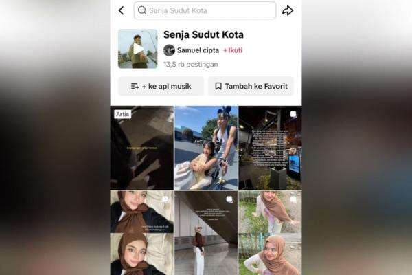 Selamat! Lagu Senja Sudut Kota Samuel Cipta Jadi Lagu Viral di Indonesia versi Spotify