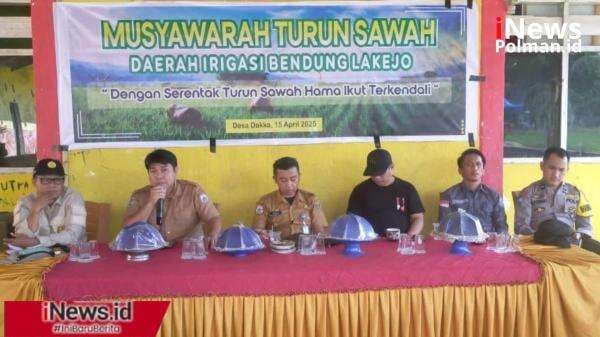 Gas Full Dukung Petani, Desa Dakka dan Dinas PUPR Sulbar Tancap Gas Percepat Pola Tanam di DI Lakejo