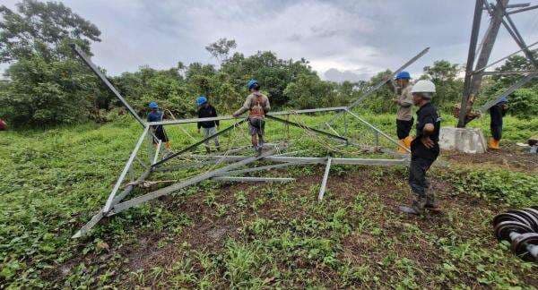 Pasca Idul Fitri, PLN Percepat Progres SUTT 150 kV Tanjung Redeb–Talisayan