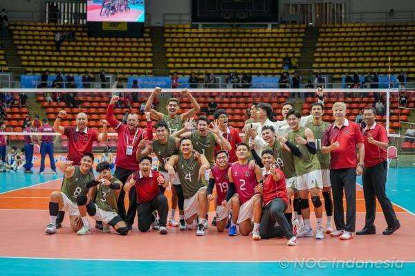 Hasil Timnas Voli Putra Indonesia vs Thailand di Final SEA Games 2025: Tampil Heroik 5 Set, Rivan Nurmulki Cs Raih Perak Usai Takluk dari Tuan Rumah