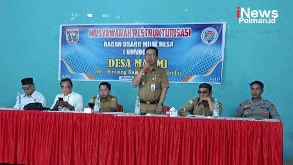 Sinergi Polisi dan Pemerintah Desa, Bhabinkamtibmas Dukung Reformasi BUMDes Mammi