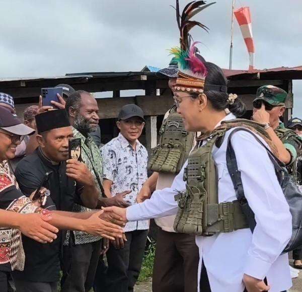 Menkeu Sri Mulyani dan Menhan Sjafrie Kunjungi Nduga: Rompi Antipeluru dan Pesan Sinergi
