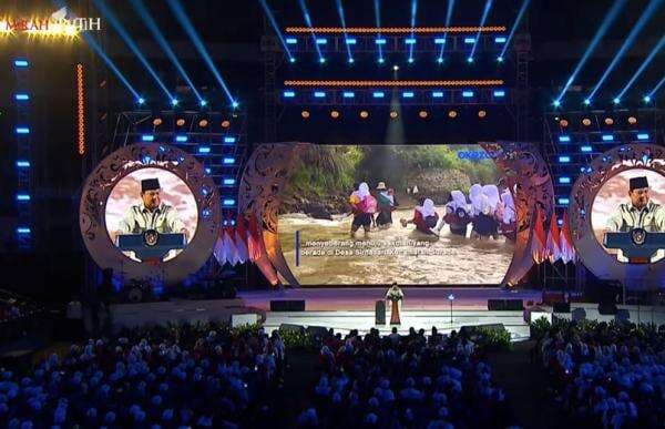 Tayangkan Anak-Anak Menyeberang Sungai, Prabowo: Koruptor Lihat Ini, Mereka ke Sekolah Pulang Pergi Basah!