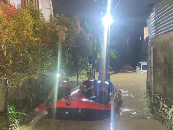 Banjir Melanda Tiga Daerah di Sumut, Ribuan Warga Terdampak