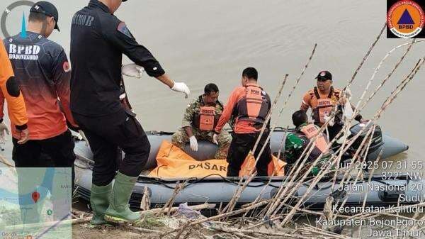 Remaja Tenggelam di Bengawan Solo Bojonegoro, Tim SAR Temukan Korban Kedua