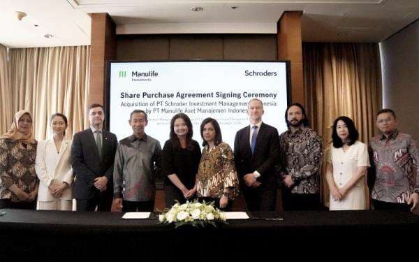 Ambil Alih Schroders, Manulife Makin Kokoh Sebagai Manajer Investasi Terbesar di Indonesia