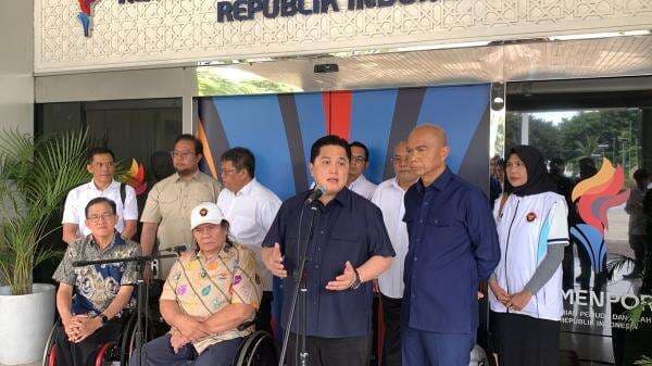 Menpora Erick Thohir Sebut Kontingen Indonesia Bidik 120 Medali Emas di SEA Games 2025