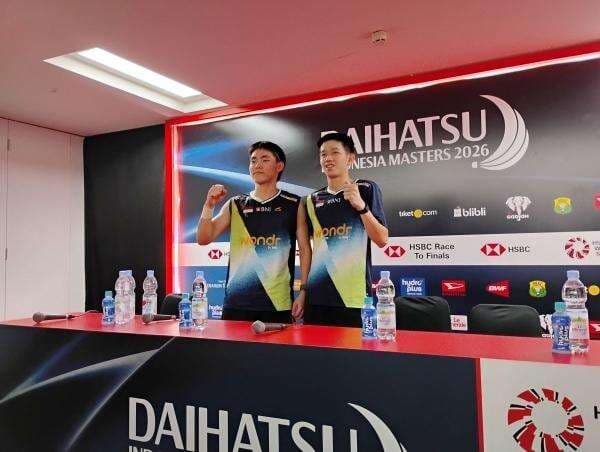 Tidak Takut, Raymond/Joaquin Justru Menanti Lawan Fajar/Fikri di Perempatfinal Indonesia Masters 2026