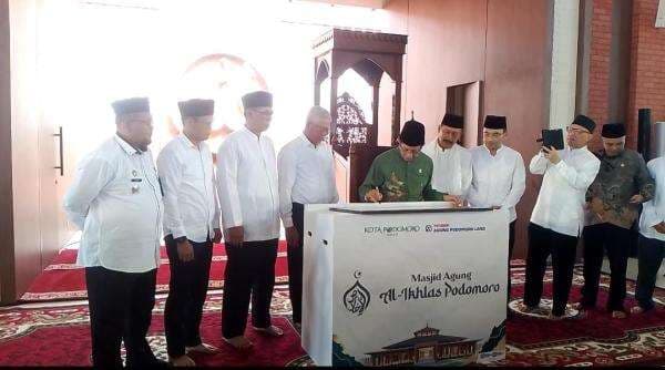 Menteri Agama Resmikan Masjid Terbesar di Tenjo Kabupaten Bogor, Mampu Tampung Hingga 1000 Jamaah