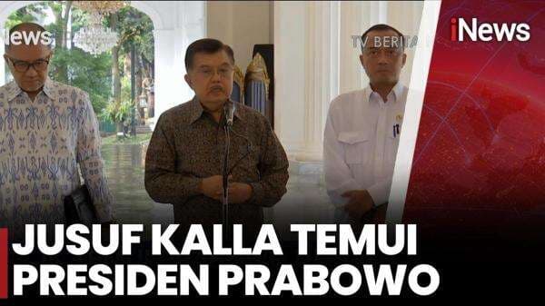 Pertemuan Prabowo - Jusuf Kalla di Istana: Bahas Energi Hijau & Target Ekonomi 8 Pertemuan Prabowo - Jusuf Kalla di Istana: Bahas Energi Hijau & Target Ekonomi 8