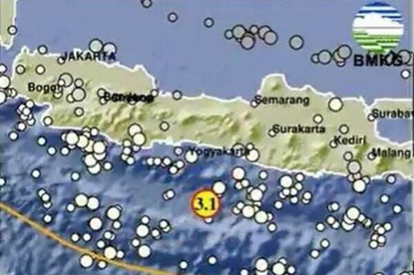 Gempa Hari Ini Magnitudo 3,1 Guncang Kebumen Jateng