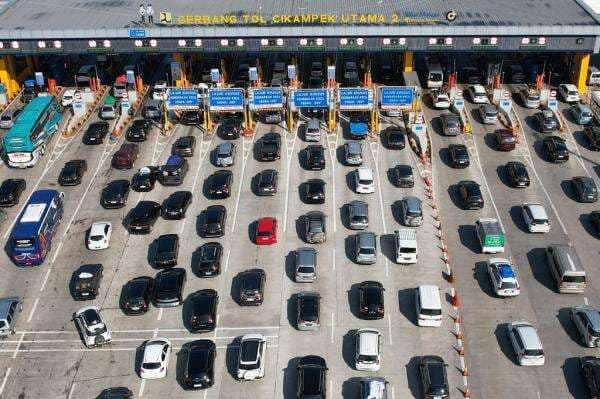 311.545 Kendaraan Tinggalkan Jabotabek saat Libur Tahun Baru 2026, Ini Sebarannya