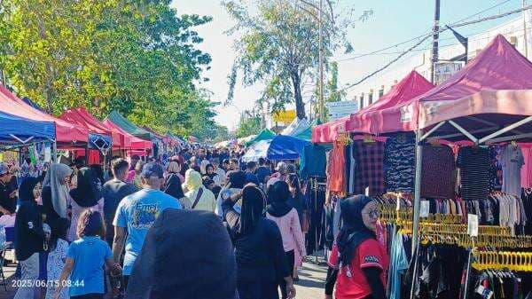 Puluhan Ribu Warga Serbu CFD Gowa, Surga Olahraga, Belanja, dan Kuliner di Akhir Pekan