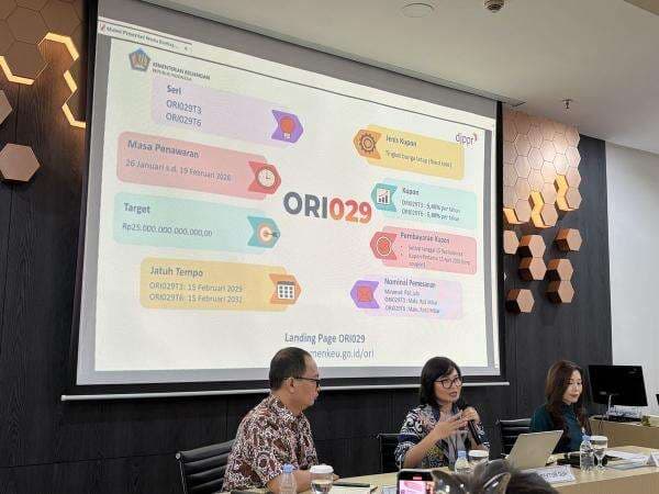Kemenkeu Terbitkan Surat Utang ORI029, Bidik Rp25 Triliun