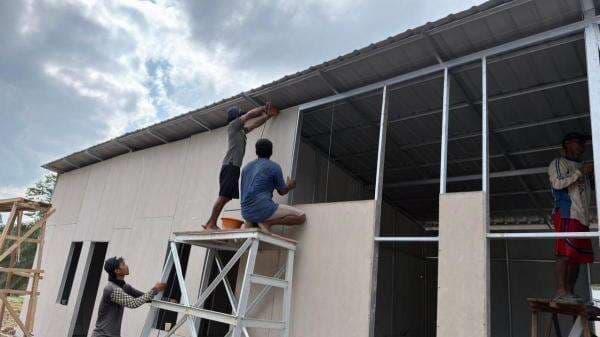 Terpusat di 10 Titik, BNPB Percepat Pembangunan Huntara di Aceh Tamiang