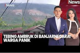 Detik-Detik Longsor Banjarnegara Terekam Video, Warga Panik Menyelamatkan Diri