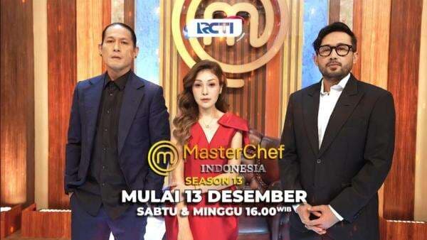 Formasi Baru! Chef Juna Ditemani 2 Juri Profesional di MasterChef Indonesia Season 13