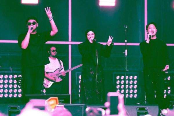 Nabila Taqiyyah Duet Bareng Nadhif Basalamah dan Aziz Harun di Pestapora 2025